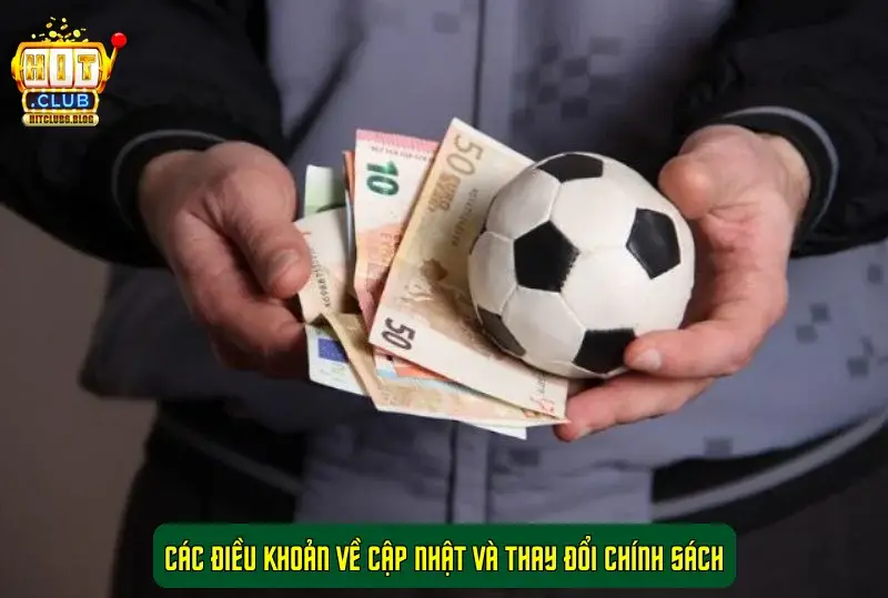 Các điều khoản về cập nhật và thay đổi chính sách Các điều khoản về cập nhật và thay đổi chính sách