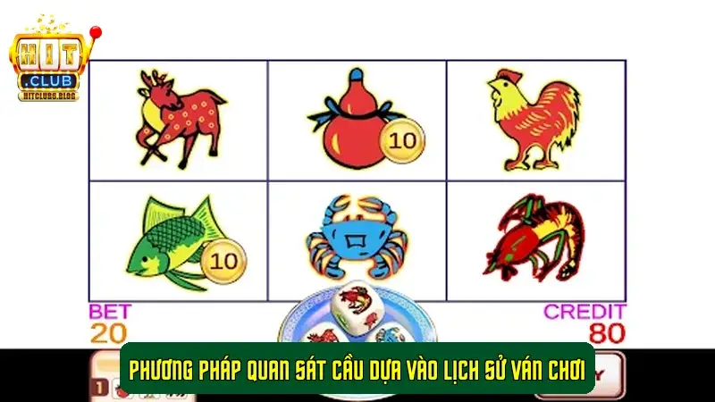 Phương pháp quan sát Cầu Dựa vào lịch sử ván chơi Phương pháp quan sát Cầu Dựa vào lịch sử ván chơi
